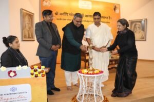 Acharya Balkrishna joins Sri Aurobindo Society’s IKS Conference - 7 lakh teachers engaged nationwide