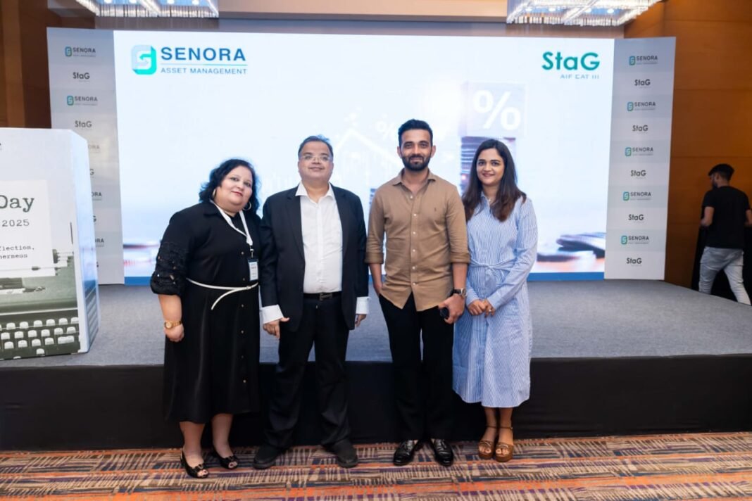 Ace Cricketer Ajinkya Rahane Partners with Senora Asset Management as Strategic Investor and Board Member Ajinkya Rahane Partners with Senora Asset Management as Strategic Investor and Board Member
