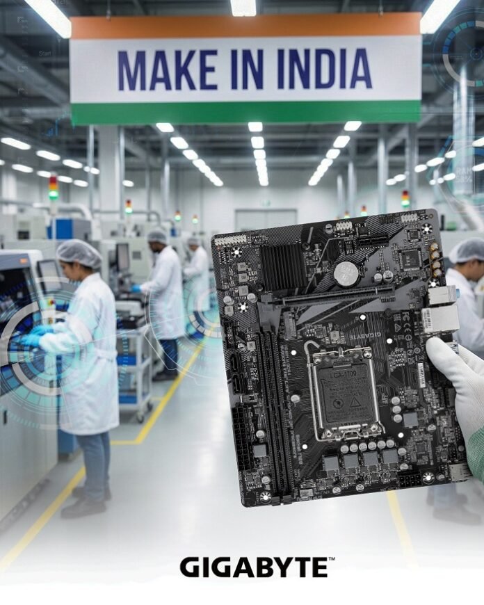 GIGABYTE begins local motherboard manufacturing under “Make in India” GIGABYTE begins local motherboard manufacturing under “Make in India”