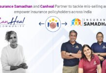 Insurance Samadhan Partners with CanHeal to Support Cancer Patients in Navigating Insurance Claim Challenges Insurance Samadhan X Can Heal
