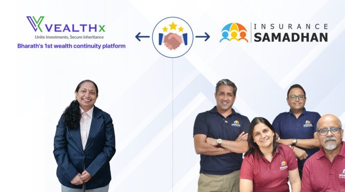 Insurance Samadhan X VealthX partnership