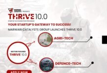 Marwari Catalysts Group Launches Thrive 10.0 to Support DefenceTech and AgriTech Startup Founders MCats Group Launches Thrive 10.0 to Empower DefenceTech and AgriTech Startups in India