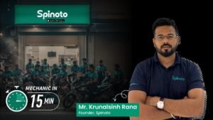 India’s first 15 Minute On Demand Mechanic Platform, by Spinoto, Begins Operations in Ahmedabad