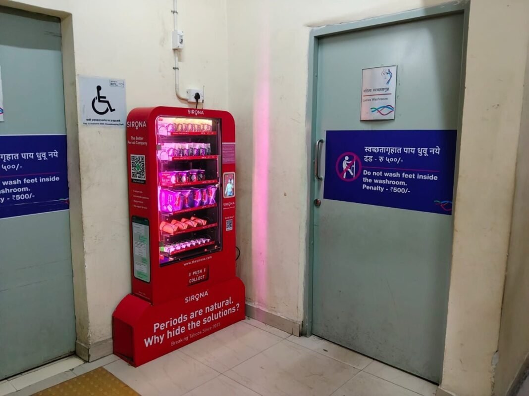 Mumbai Metro One Partners with Sirona to Install Multi‑Product Menstrual Hygiene Vending Machines Across the Network Sirona x Mumbai Metro One