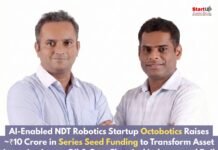 AI‑Enabled NDT Robotics Startup Octobotics Raises ₹10 Crore in Series Seed Funding AI-Enabled NDT Robotics Startup Octobotics Raises INR 10 Crore in Series Seed Funding
