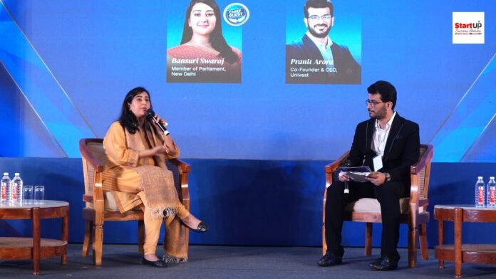 Bansuri Swaraj and Pranit Arora Bansuri Swaraj and Pranit Arora