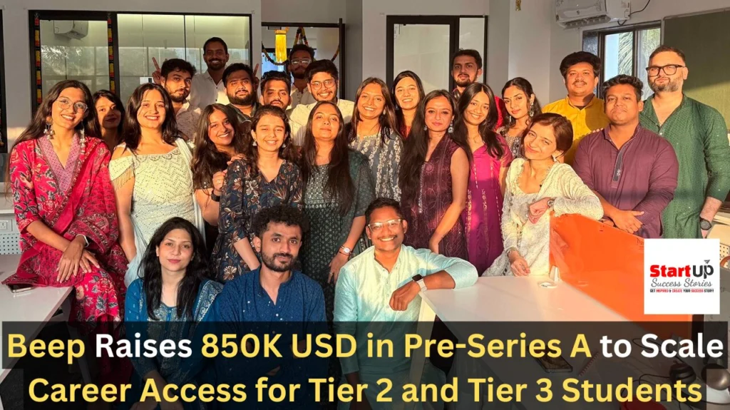 Beep Raises USD 850K in Pre-Series A to Scale Career Ecosystem