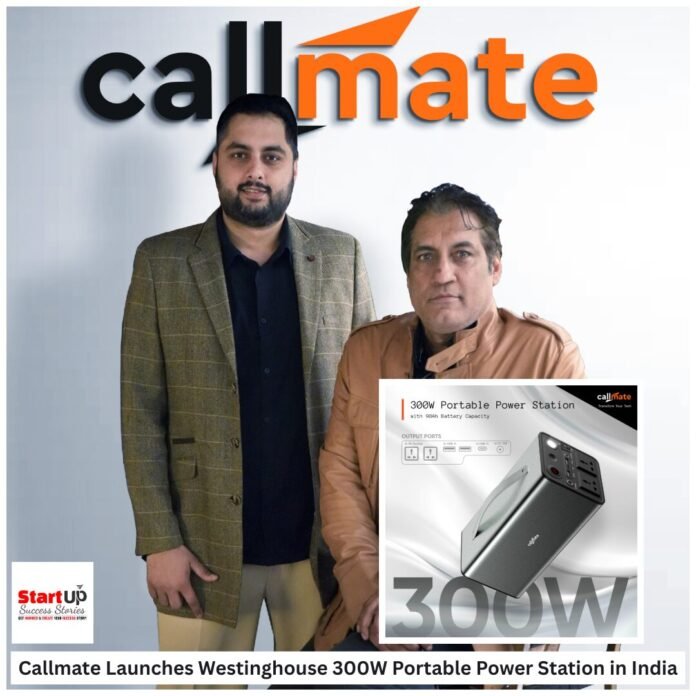 Callmate Launches Westinghouse 300 W Portable Power Station in India