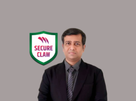 Dr Shekhar Pawar with SecureClaw Logo
