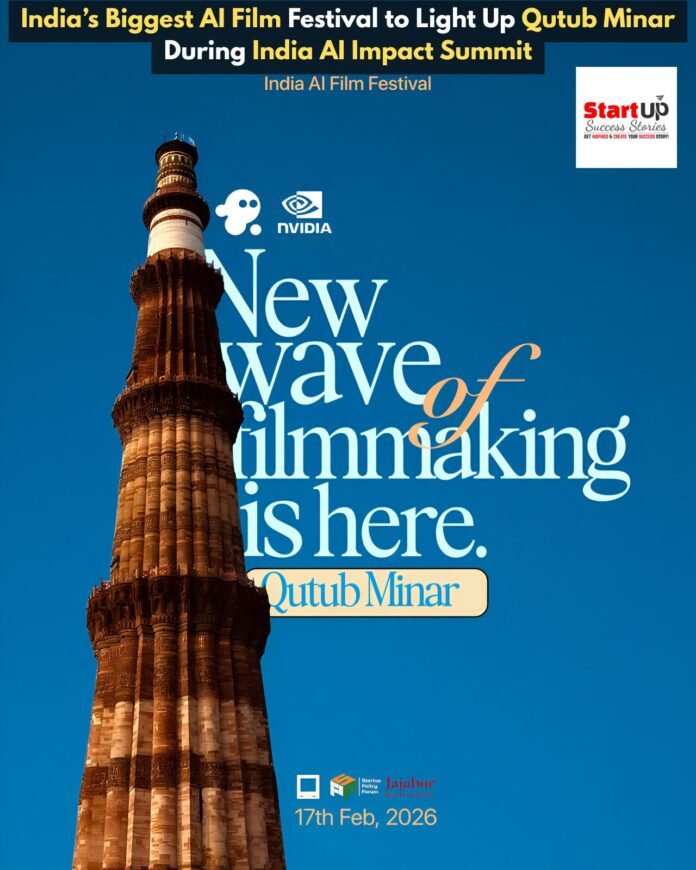 India’s Biggest AI Film Festival to Light Up Qutub Minar During India AI Impact Summit
