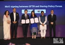 GFTN and Startup Policy Forum Partner to Boost Fintech and Digital Innovation Between India and Global Markets MoU signed between Global Finance & Technology Network (GFTN) and Startup Policy Forum (SPF)
