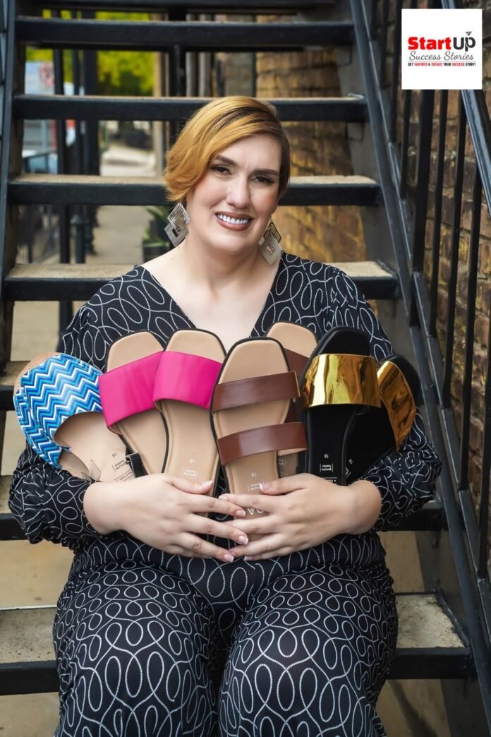 Tanya Herbert with HOA footwear