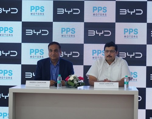 BYD India Expands National Network to 48; PPS Motors Inaugurates India's Largest BYD Showroom in Delhi