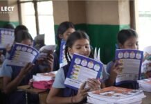 Dylect Distributes 1,400 Curriculum Books to Students in Vrindavan Dylect Distributes 1,400 Curriculum Books to Students in Vrindavan