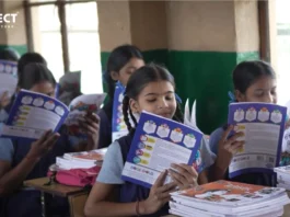 Dylect Distributes 1,400 Curriculum Books to Students in Vrindavan