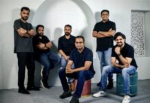 IoT Smart Lock Company Ikin Global Raises $2 Million in Pre-Series A2 Round Standing (L to R) - Midhun Skaria (CTO - Hardware), Sabarish Prakash (CTO - Software), Arjun Sarath(Director - Customer Success), Ani Abraham Joy (COO), Sitting (L to R) Nibu Alias (CEO), Biniyas V