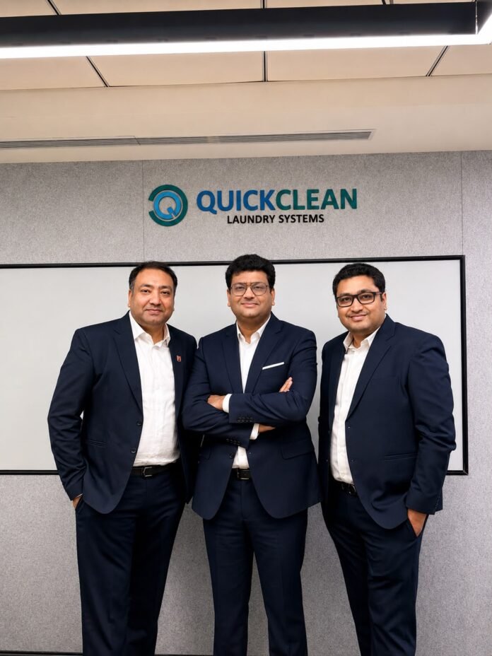 Ankur Gupta - left (CTO), Anshul Gupta - Middle (CEO), Abhishek Gupta (CFO) - right Ankur Gupta - left (CTO), Anshul Gupta - Middle (CEO), Abhishek Gupta (CFO) - right