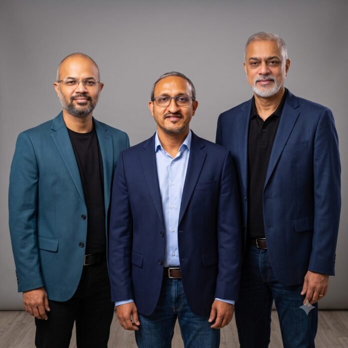 (Left to Right) Anubhav Sonthalia, KV Ravi Shekhar & Kashyap Vadapalli, Co-founders of BCT Ventures