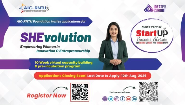 SHEvolution 2026 - 10-Week Pre-Incubation Program for Idea-Stage Women Founders