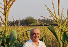 Vice President of India Recognises Gourmet Popcornica’s Agricultural Impact Shri SBP Pattabhi Rama Rao, Managing Director, Gourmet Popcornica