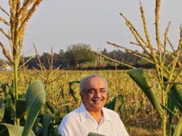 Vice President of India Recognises Gourmet Popcornica’s Agricultural Impact Shri SBP Pattabhi Rama Rao, Managing Director, Gourmet Popcornica
