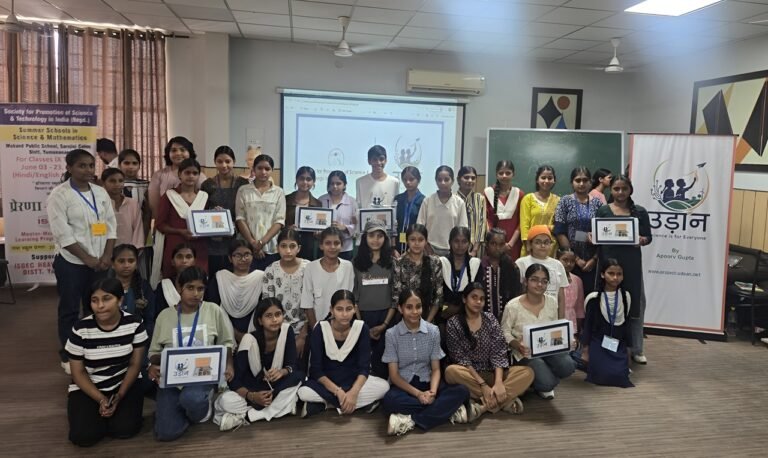 Udaan is a student-led initiative bringing DIY electronics kits and hands-on science workshops to rural government schools across India
