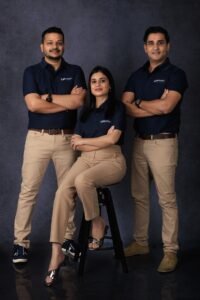 Varun Mangal, Co-founder, Kritika Varandani, Co-founder & Tejasvi Singh, Founder