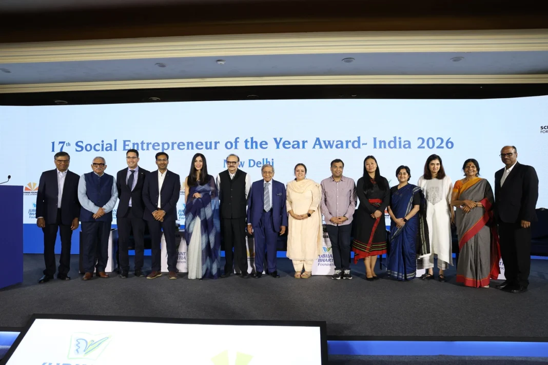 17th SEOY 2026 Award Ceremony by Jubilant Bhartia Foundation and Schwab Foundation 17th SEOY 2026 Award Ceremony by Jubilant Bhartia Foundation and Schwab Foundation