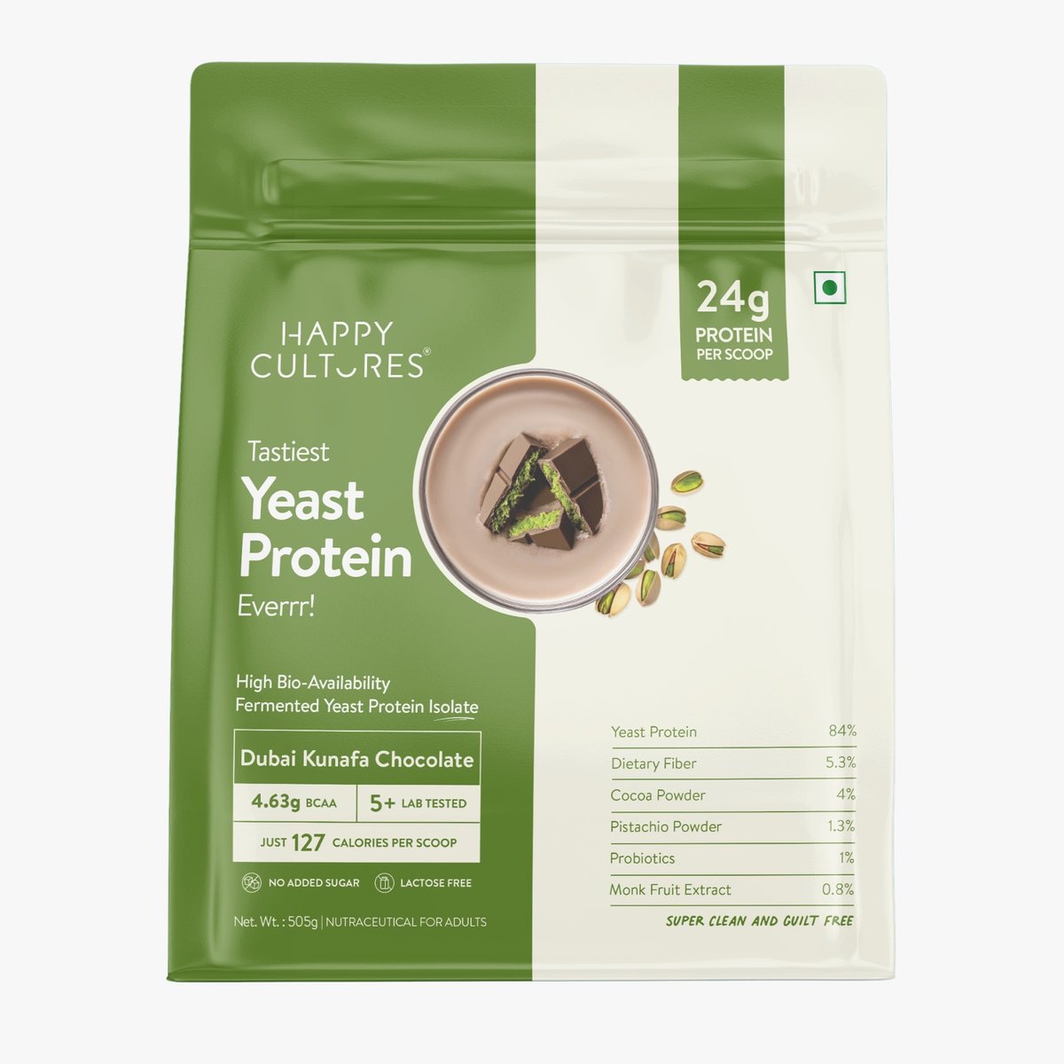 Dubai Kunafa Chocolate Yeast protein