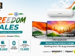 Hisense India and Toshiba Announce Special Independence Day Offers Across Amazon Great Freedom Festival and Flipkart Freedom Sale Hisense India and Toshiba Announces Special Independence Day Offers Across Amazon Great Freedom Festival and Flipkart Freedom Sale