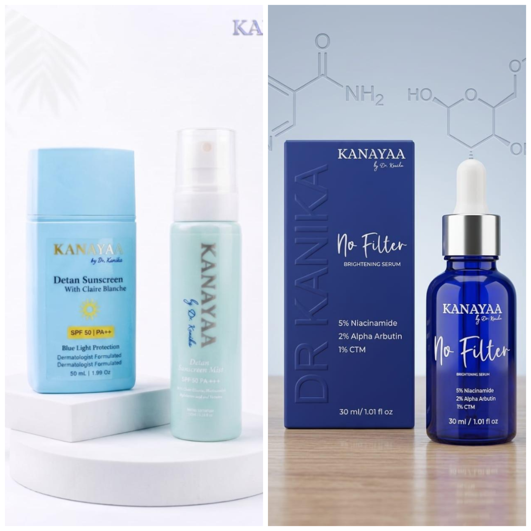 Science-Backed Brand Kanayaa Launches Detan Sunscreen and No Filter Serum for Indian Skin Science-Backed Brand Kanayaa Launches Detan Sunscreen and No Filter Serum for Indian Skin