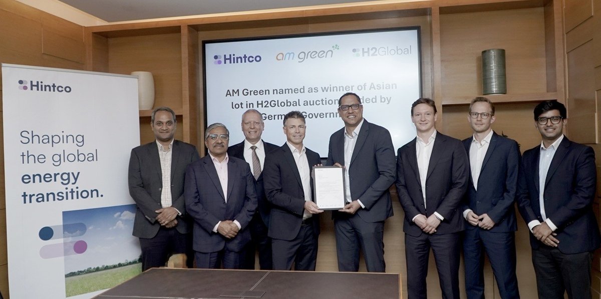 AM Green named winner of Asian lot in H2Global auction funded by German government