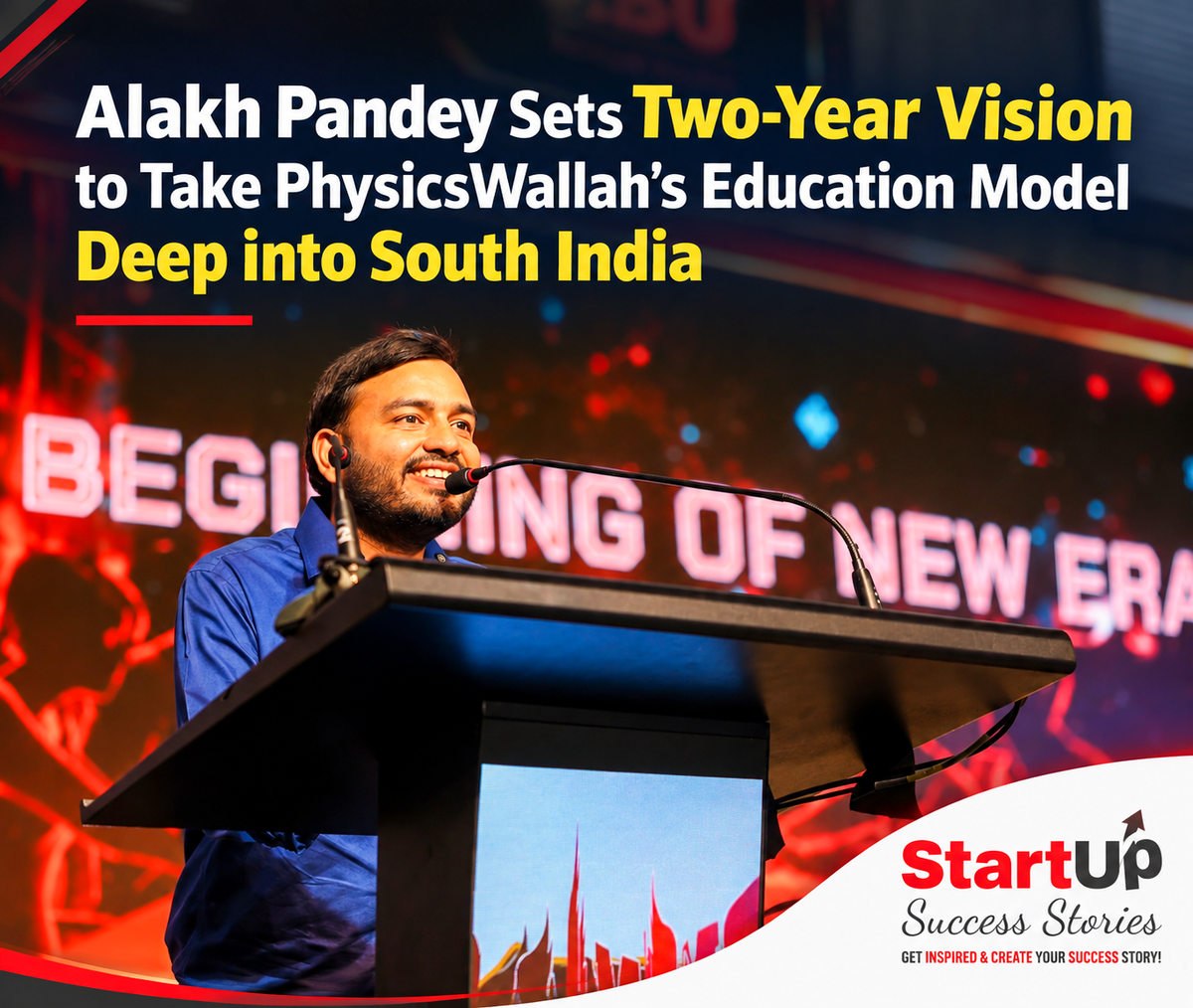 Alakh Pandey Sets Two‑Year South India Vision for PW