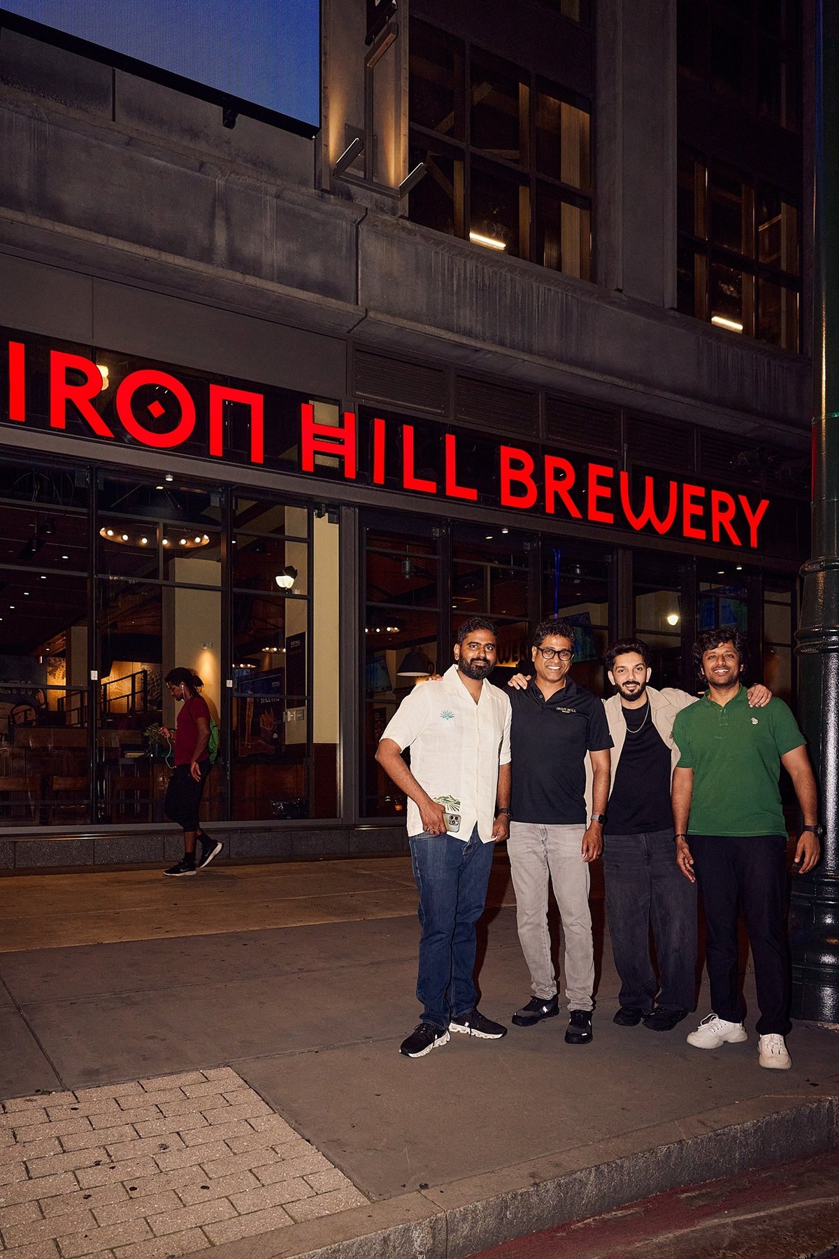 Anirudh Ravichander and Ironhill India team at Ironhill, Wilmington, DE