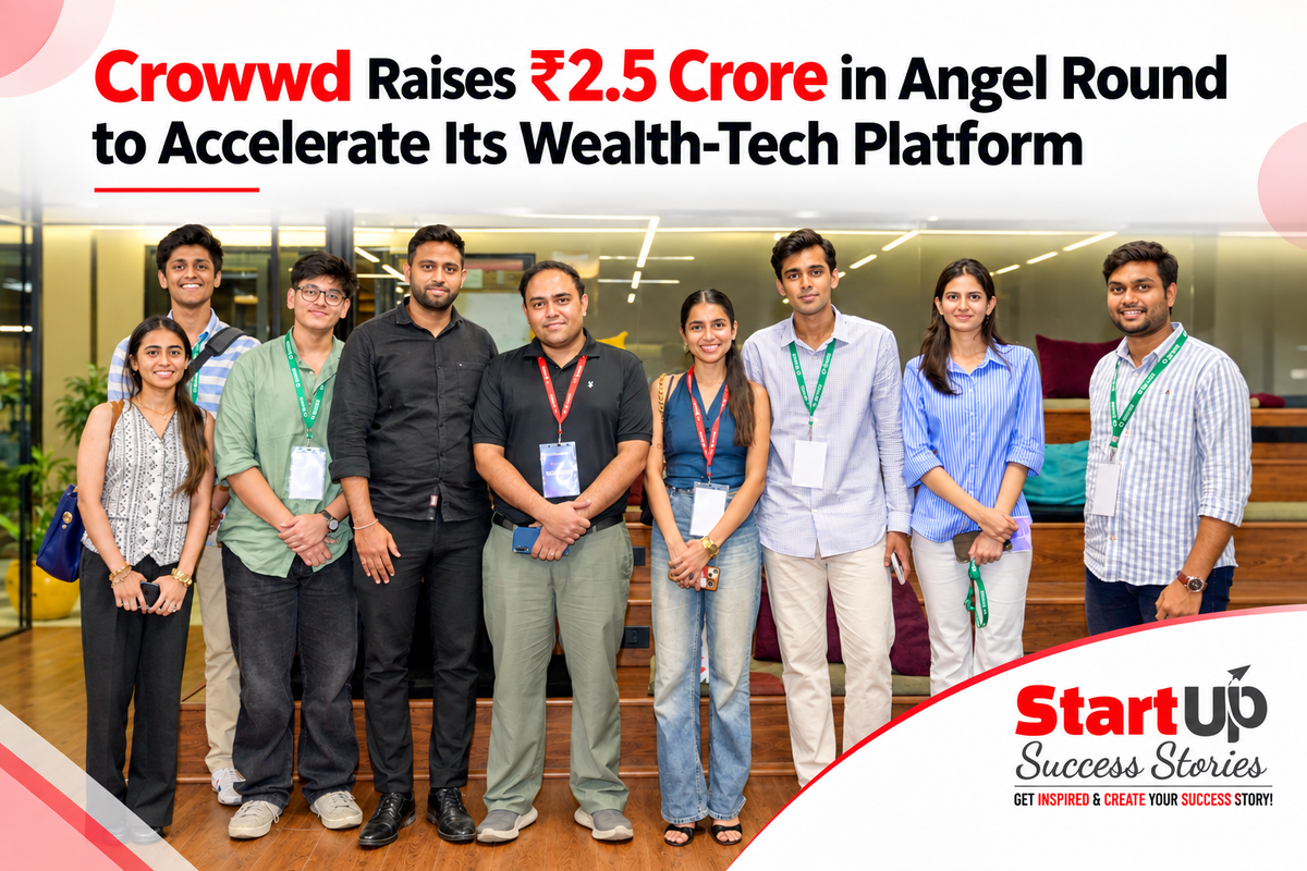 Crowwd Raises ₹2.5 Crore in Angel Round to Accelerate Its Wealth-Tech Platform