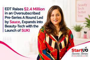 EDT Raises $2.4 Million in an Oversubscribed Pre-Series A Round Led by Sauce, Expands into Beauty-Tech with the Launch of SUKI