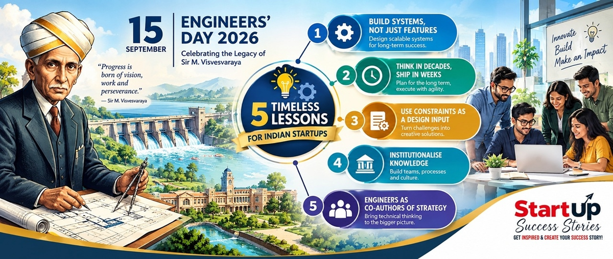 Engineers’ Day 2026 - Lessons from Sir M. Visvesvaraya for Indian Startups