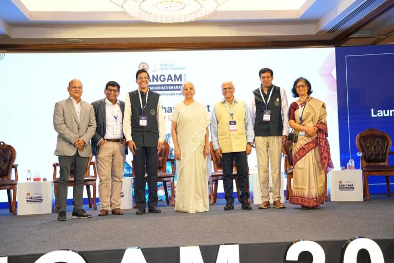 Finance Minister Nirmala Sitharaman Witnesses Landmark ₹450 Cr IITM Fund Close