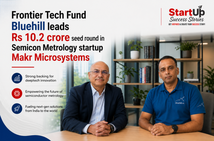 Frontier Tech Fund Bluehill leads Rs 10.2 crore seed round in Semicon Metrology startup Makr Microsystems