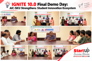 IGNITE 10.0 Final Demo Day: AIC‑SKU Strengthens Student Innovation Ecosystem