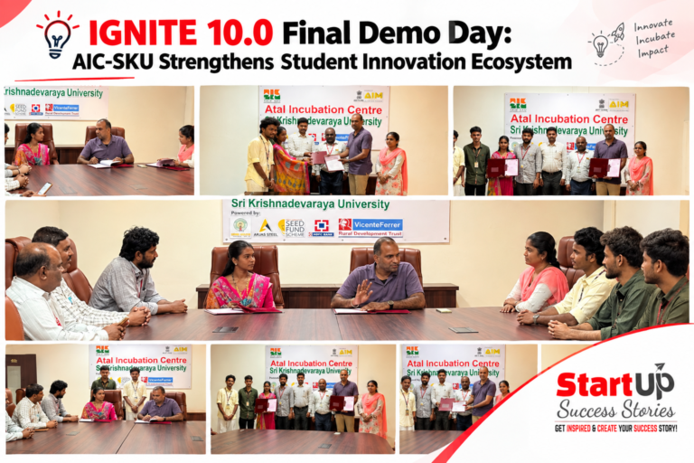 IGNITE 10.0 Final Demo Day: AIC‑SKU Strengthens Student Innovation Ecosystem