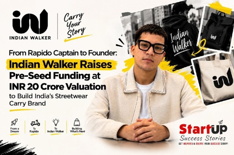 Indian Walker Raises Pre‑Seed Funding at INR 20 Crore Valuation