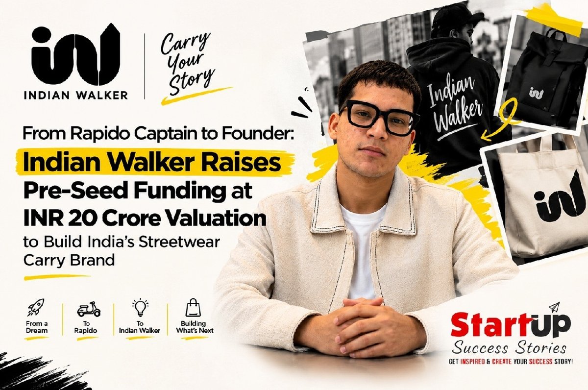 Indian Walker Raises Pre‑Seed Funding at INR 20 Crore Valuation