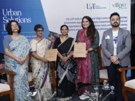 UTIF, Villgro Introduce TN‑CIRCLE to Support 6 Waste and Used‑Water Innovations Across Tamil Nadu; Aims to Impact 1 Lakh+ Lives L to R- Rini Dutta (Villgro), Radhika Ramesh (Villgro), Tmt. Asha Ajith, IAS ( Director - Department of Environment and Climate Change, Gov TN), Gauravi Lobo (UofT India Foundation), Rajat Kukreja (UTIF)