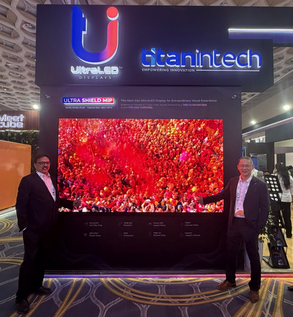 Mr. Kumarraju Rudraraju, Managing Director, Titan Intech Ltd and Mr. Su Piow Ko, Director, Titan Intech Ltd_InfoComm India