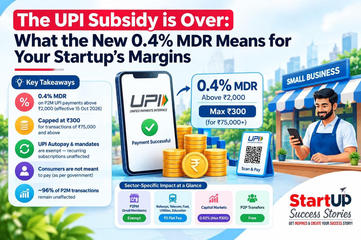 NPCI’s new MDR framework reshapes digital payments for Indian startups NPCI’s new MDR framework reshapes digital payments for Indian startups