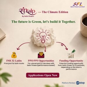 Satin Finserv launches Sankalp - The Climate Edition with ₹30+ lakh prize pool