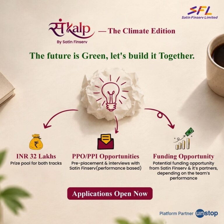 Satin Finserv launches Sankalp - The Climate Edition with ₹30+ lakh prize pool