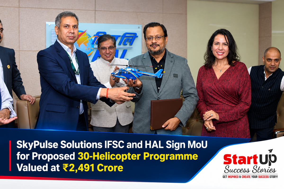SkyPulse Solutions IFSC and HAL Sign MoU for Proposed 30-Helicopter Programme Valued at ₹2,491 Crore