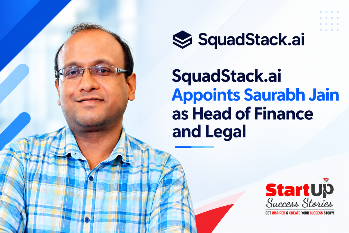 SquadStack.ai Appoints Saurabh Jain as Head of Finance and Legal